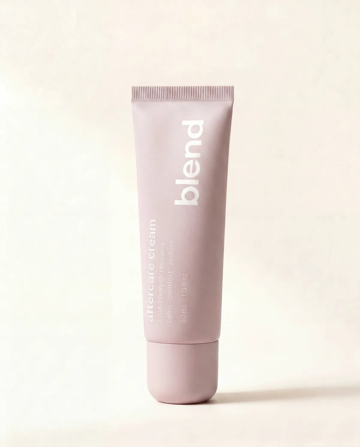 blend aftercare cream, angled view